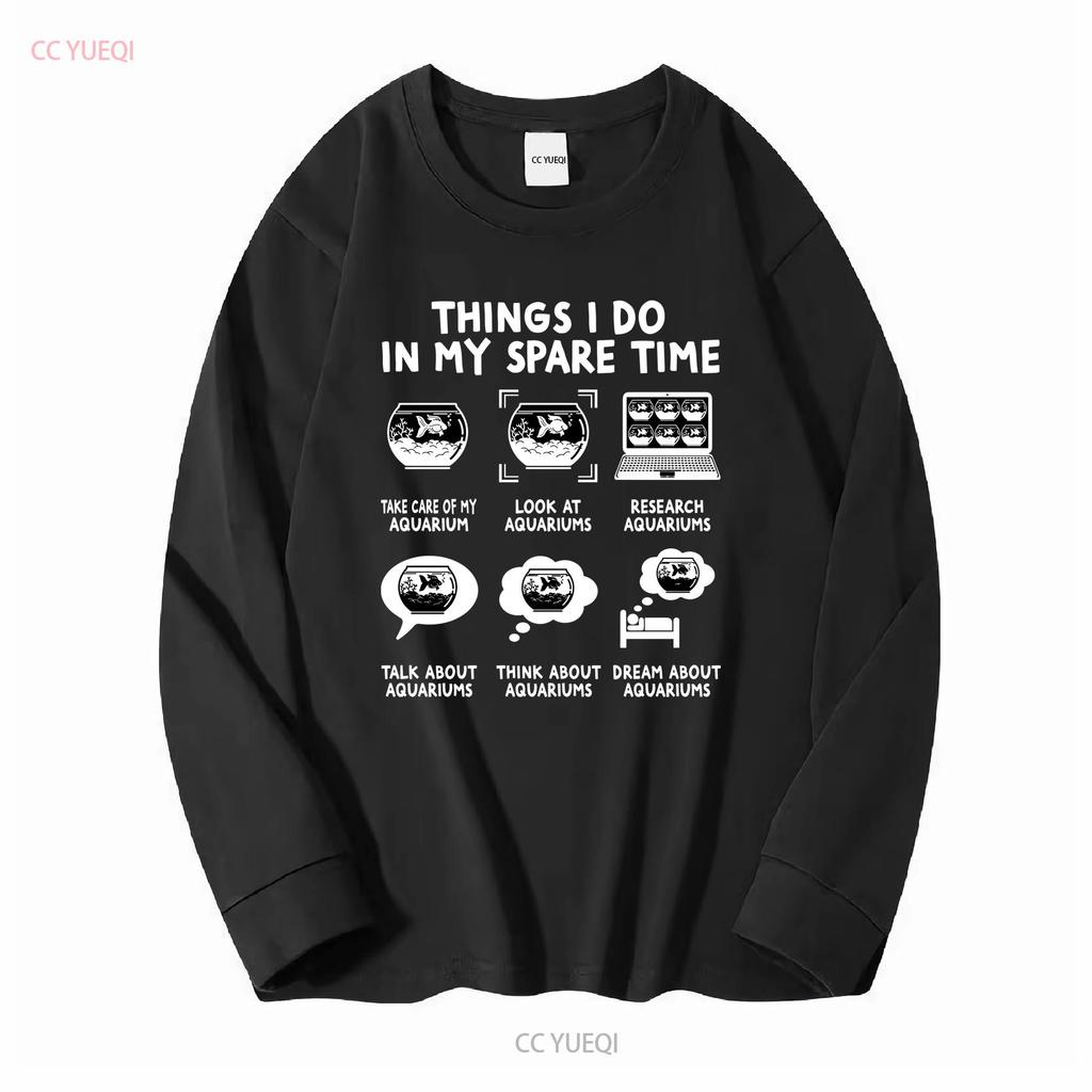 Aquascaping Things I Do In My Spare Time Aquarium Aquascaper T Shirt Aquarist Funny Fishkeeping Fish Lover GifT vintage Washed