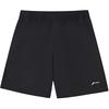 Li Ning Sports Lifestyle Series Solid Color Comfortable Versatile Simple Sports Shorts Men Shorts Black AKST763-1
