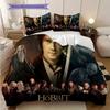 Fantasy Wizard Adventure Set Threepiece Set 1 Duvet Cover 2 Pillowcase Without Core Soft And Comfortable Christmas Birthday Gift