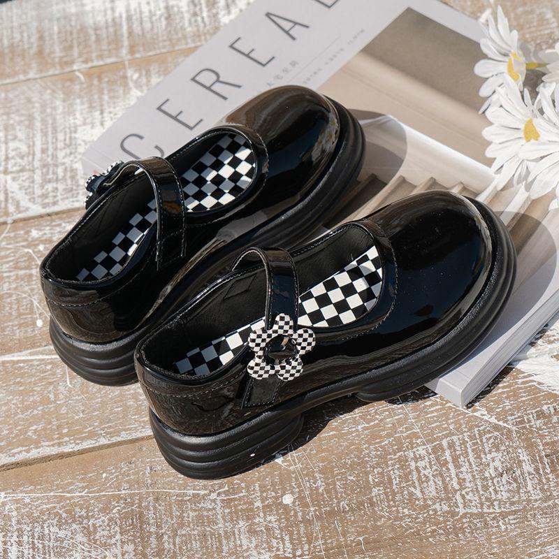 Girls' Leather Shoes 2025 Spring and Autumn New Children's Soft-soled Princess Shoes Little Girl Baby Middle-aged and Older Children's Performance