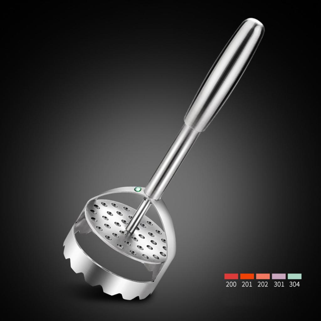 Potato Smasher Heavy Duty Potato Masher Kitchen Tool Stainless Steel Vegetable Masher Cooking and Kitchen Gadget