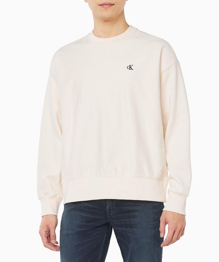 Kaelbinkeullainjin Premium Terry Monogram Crewneck Sweatshirt 4Rc277G F7J