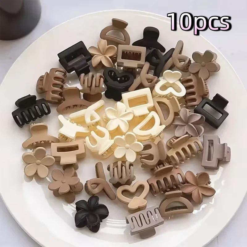 

New Korean mini love clip black side broken hairpin flower small hairpin cute hair accessories summer fashion hair accessories
