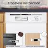 2 Pcs Dishwasher Magnet Clean Dirty Sign Acrylic Magnet Clean Dirty Signboard Dishwasher Label Notice for Home Hotel and Kitchen