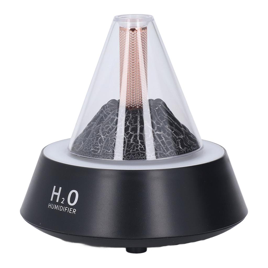 Aroma difuzér sopka 7 barev LED okolní světlo Více režimů Tichý Automatické vypnutí 80 ml