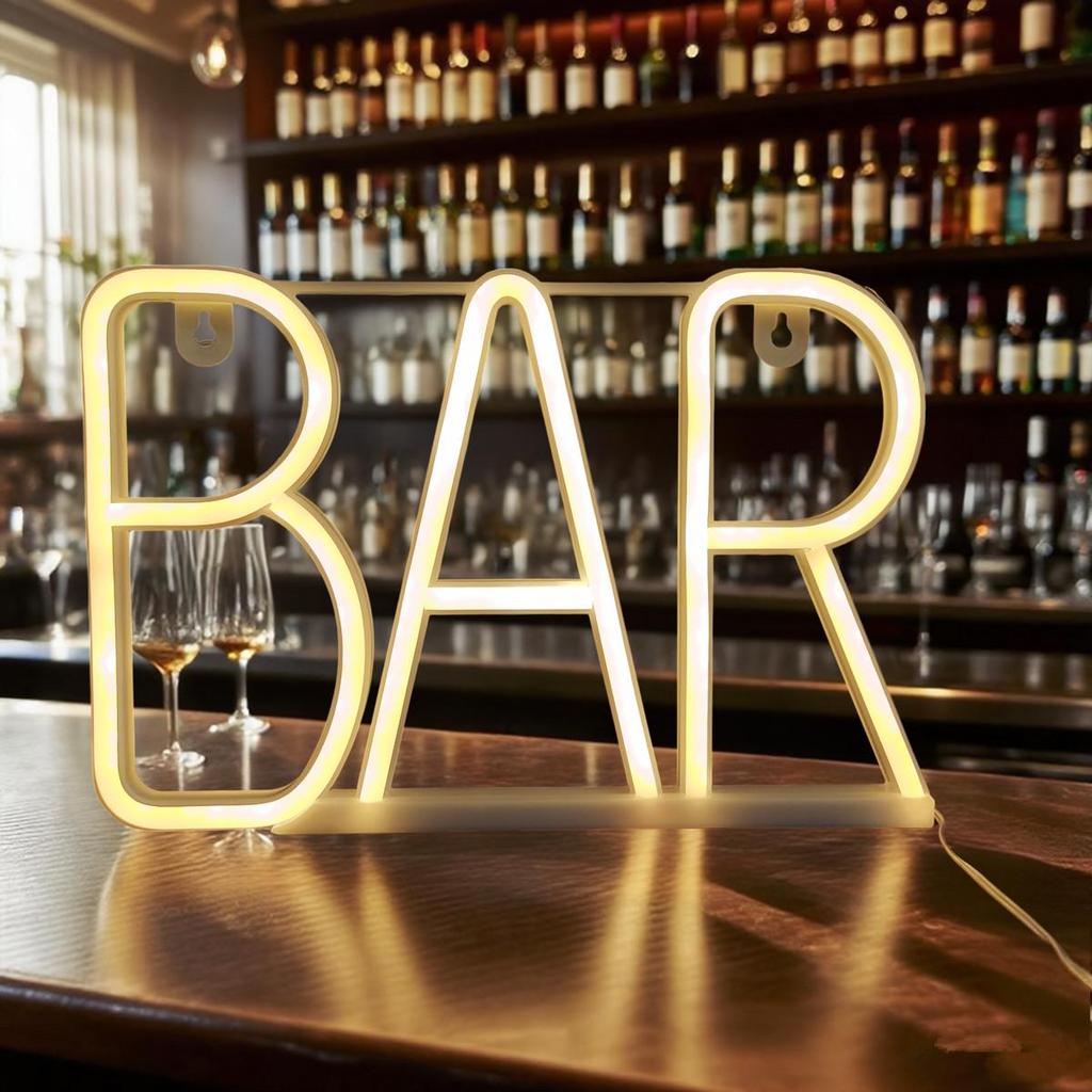 LED Neon Light Bar: Cross-Border Wall-Mounted Decoration for Christmas & Holiday Atmosphere