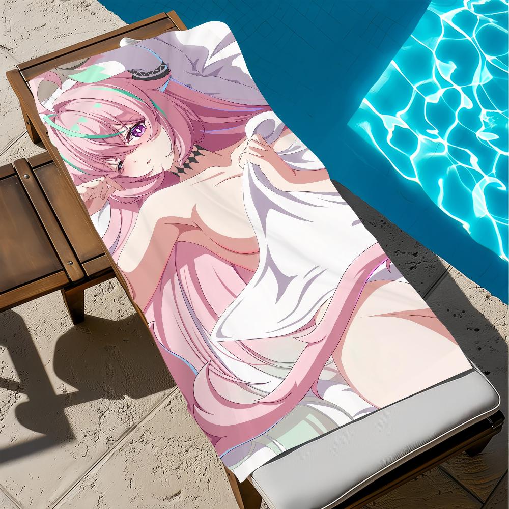 

Genshin Impact game Varesa Towel Beach Quick Dry Soft Pool Towels Gift for Travel Gym Shower Camping sports W40*H60(CM)