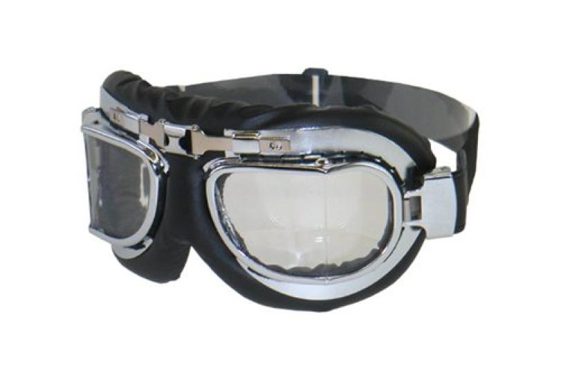 Lead Industries BARTON Vintage One Size Fits Goggles, All, Black, PG-351A