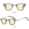 Fashion Polygon Frame Punk Sunglasses Avant Garde Ocean Color Hip Hop Shades Small Eyewear for Women & Men