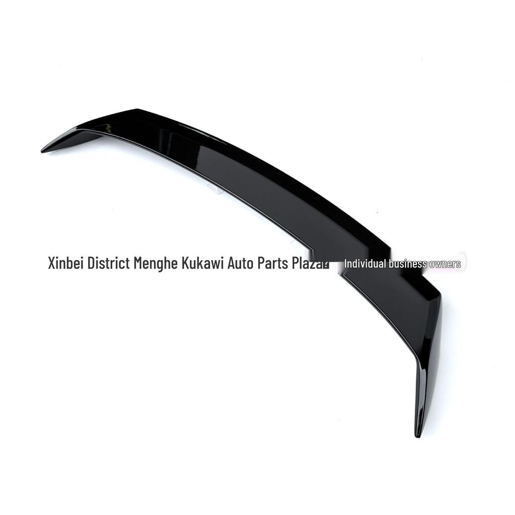 Universal GT Rear Spoiler for Three-Box Cars, Black ABS Material