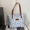 Borsa a Tote Capiente per Pendolari, Borsa a Mano alla Moda ed Elegante, Borsa a Spalla Singola Stampata