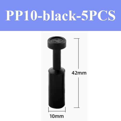 5PCS /Lot Pneumatic Blanking Pipe End Cup Plug Plugs Air Hose Tube Push Fit Connector Plastic PPF PP4 /6/8/10/12mm