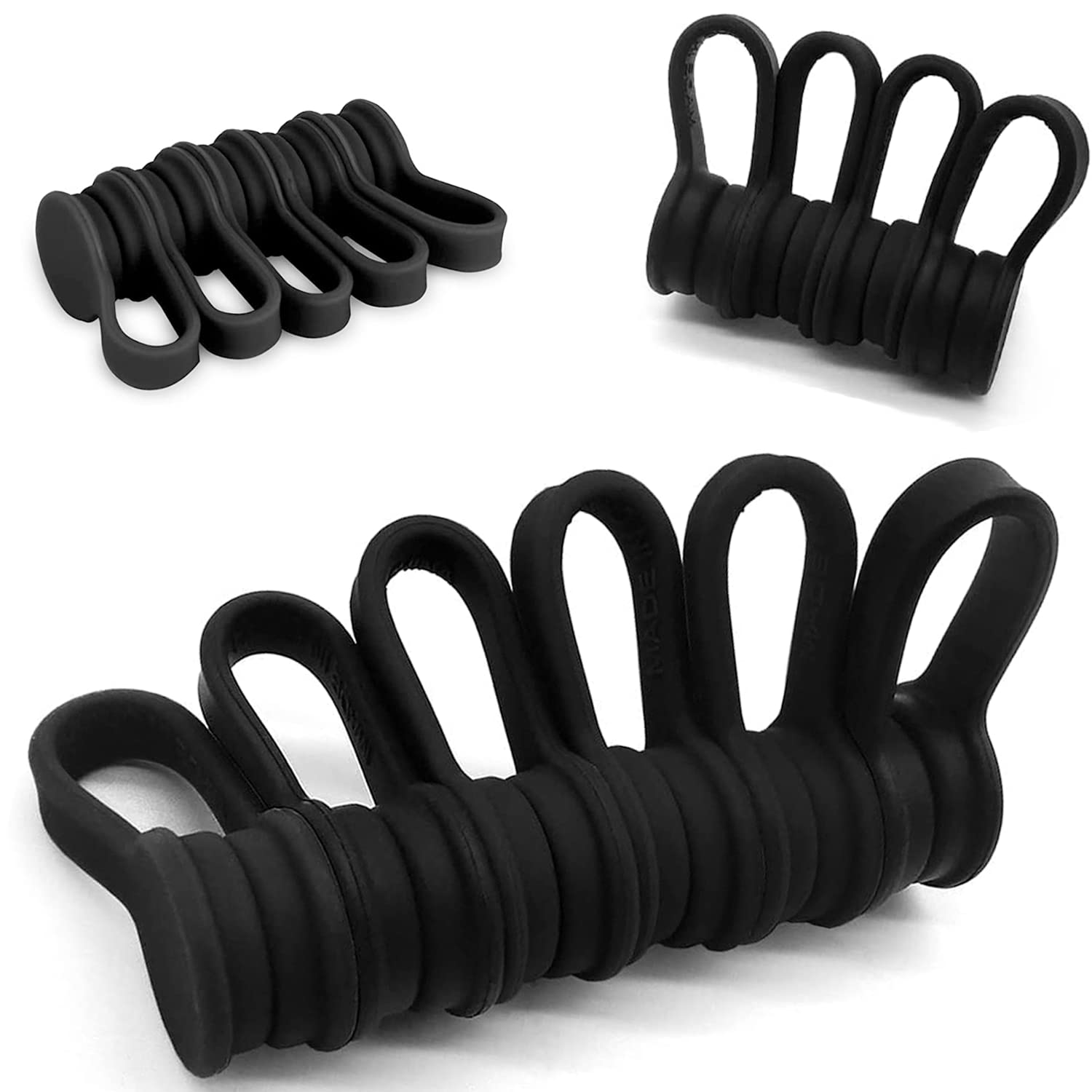 

Cable Magnetic New Cord Magnetic Cord Cable Black By MAVEEK Clips, 15-Pack, Clips, Design, Clips, Multi-Purpose Winder, Earphone/USB Organizer, - чёрный