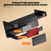 Toilet Paper Holder with Storage Shelf Strong Load-bearing Simple Installation Self-Adhesive Roll Paper Holder Bathroom Organizer