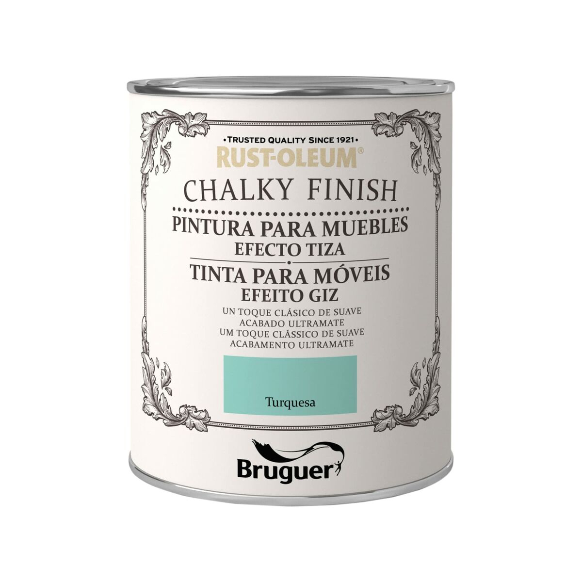 

Краска Bruguer Chalky Finish Бирюзовая 750 мл