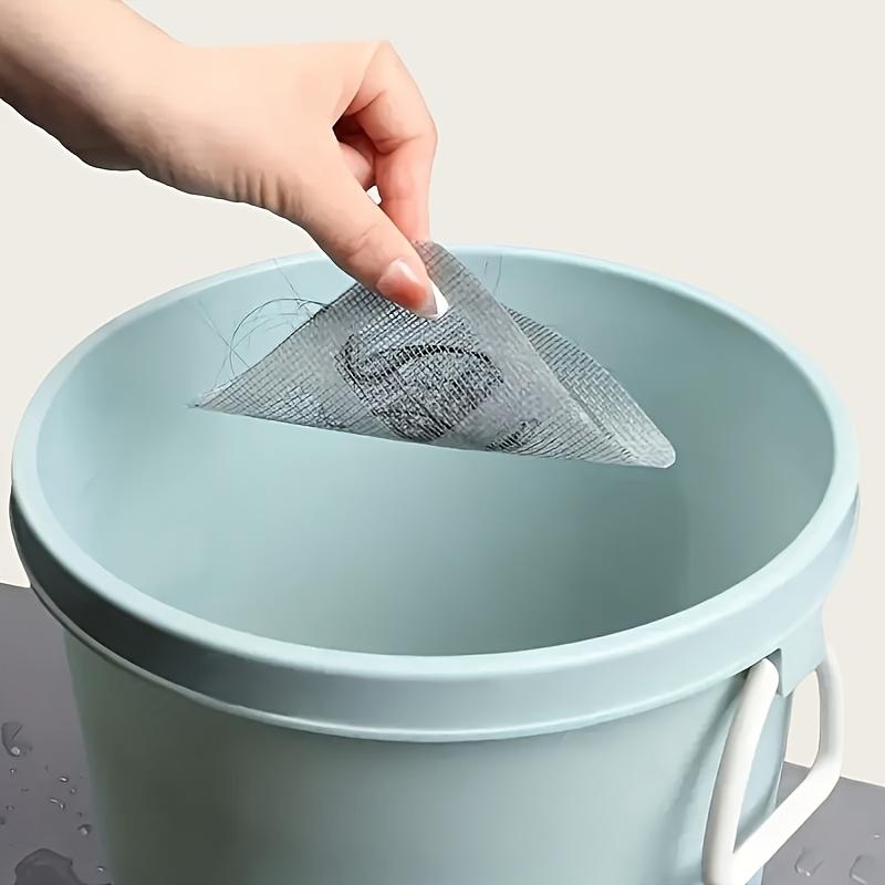 Disposable Floor Drain Stickers Mesh Anti-Clog Hair Catcher Odor Insect Proof for Bathroom