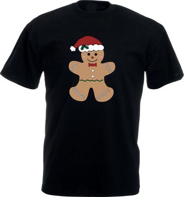 Frohe Weihnachten Ingwer 100% Baumwolle T-Shirt Herren T-Shirts Oberteil, Offizielles Ingwer-Tester-Shirt, Unisex T-Shirt Oberteil