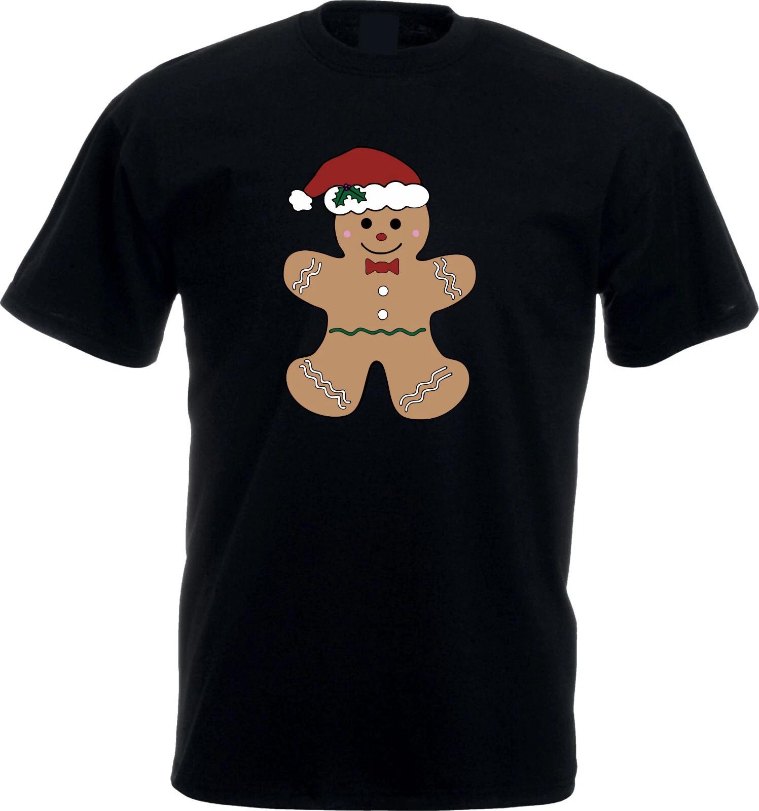 Merry Christmas Ginger 100% Cotton T-shirt Mens Tees Top, Official Ginger Tester Shirt, Unisex Tee Top S