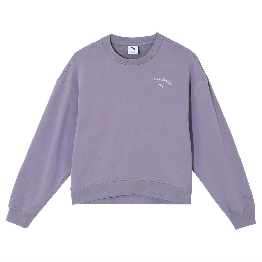 New PUMA Sweatshirts Women's Purple 90 632536-90