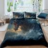 Lyw3D Digital Printing Diy Quilt Set Three-Piece Set European And American Bedding Three-Piece Set