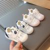 Girl Shoes 2025autumn New Fashion Versatile Child Shoe Simple Casual Breathable Girls Mesh Shoes Soft Sole Baby Walking Shoes