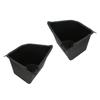 2 Pcs Rear Trunk Organizer Side Storage Packets Bins with Lid Additional Storage Box Tray Replacement for Tesla Model Y