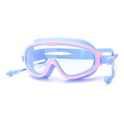 Waterproof and Anti-fog High-definition Large-frame Children's Swimming Goggles for Men and Women Professional Diving Glasses