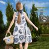 ASK JUNIOR Girls' Summer Sleeveless Vest Dress