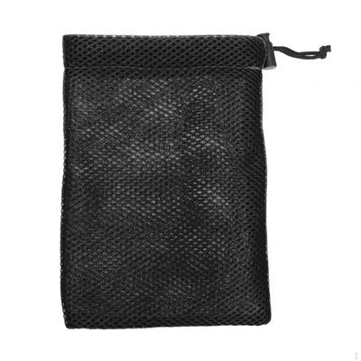 Compact Mesh Drawstring Bag - Lightweight Storage Pouch for Outdoor Activities