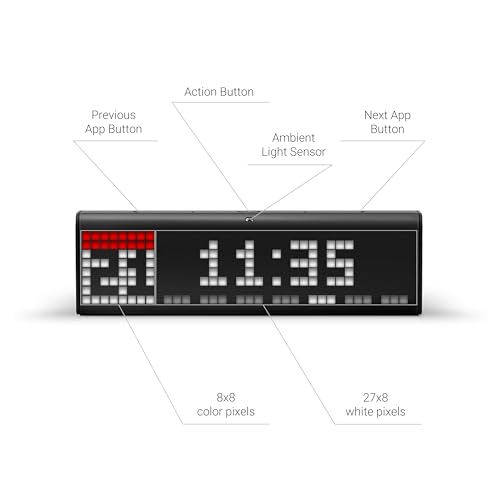 LaMetric Time Wi-Fi Clock with App