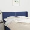 VidaXL Headboard with Ears Blue 147x16x78-88 Cm Fabric3118632