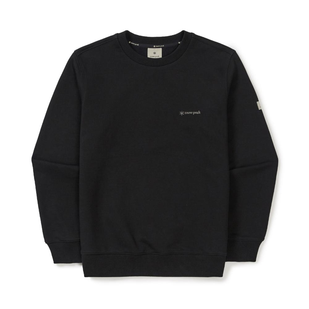 [Snowpeak] Land Women's Sweatshirt Black (S25FWFHT61)