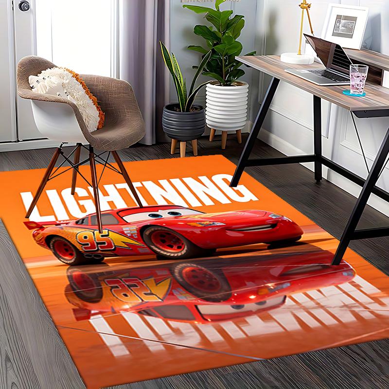 1pc Mcqueen Spirit Carpet Rug for Bedroom Living Room Decor Sofa Home Game Area Rug Non-slip Floor Mat. D0730045