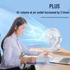 Compact Clip-On USB Rechargeable Fan: Quiet and Portable for Office, Dorm, Stroller, or Bed Use