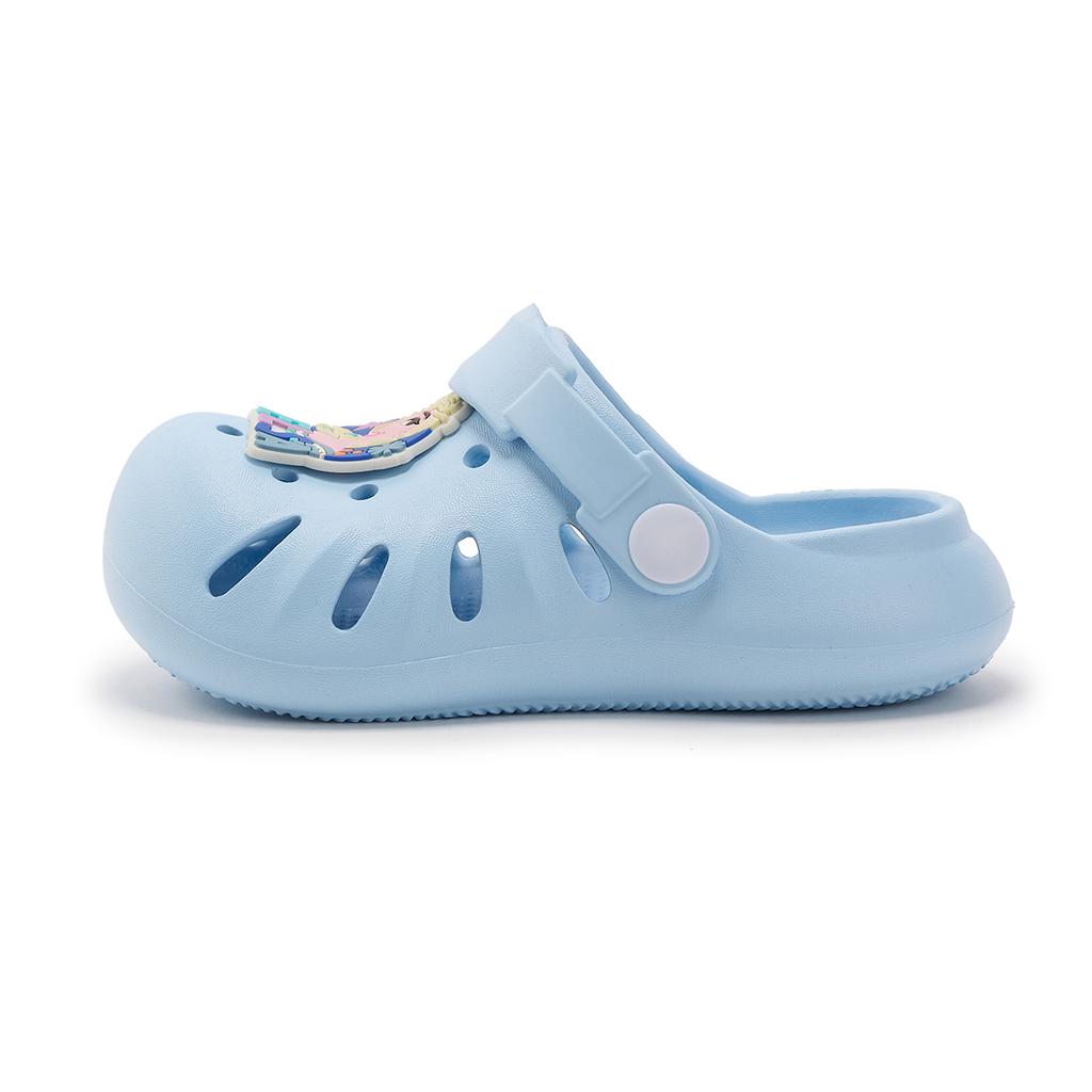Disney Frozen Cartoon Cute Beach Non-Slip Anti-Kick Shock Absorbing Durable Low-Top Childrens Sandals Kids sandals Blue DBZYZ52026-1