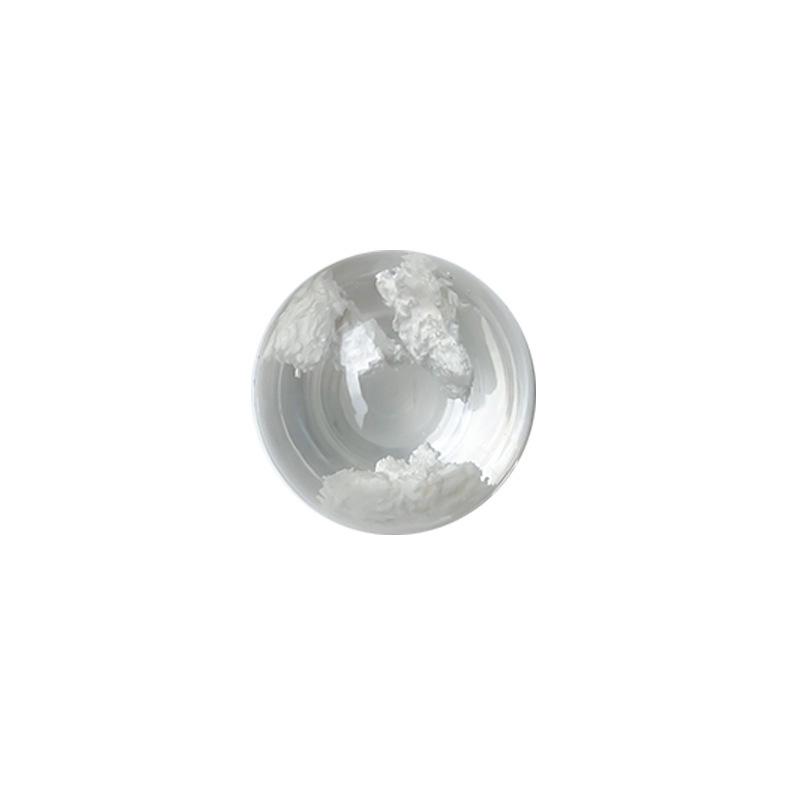 Niche Epoxy Transparent Planet Cloud Airbag Mobile Phone Holder Lazy Desktop Support Stand Selfie Ring Buckle