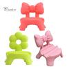 No Scratch Mobile Frame Support 3D Printed Stool Phone Holder, Cute Bow/Flower Anti-slip Groove Support, Hands-free Stand for Desktop Accessory