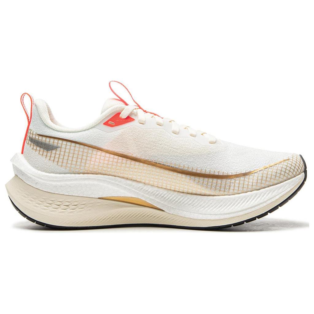 Li Ning Red Hare 7 Pro Cushioning Slip Resistant Low Top Running Shoes Women's Standard White ARPU002-30