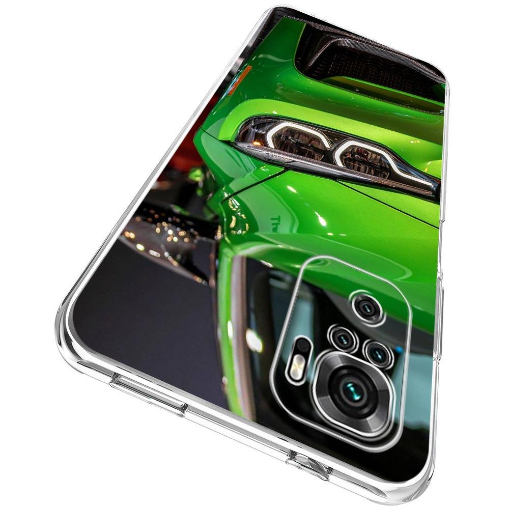 Sport Car Golf 7 Clear Phone Case For Xiaomi Redmi Note 12 5G 9S 9 8 10 11 Pro+ 9T 8T 10C 9C 9A 7 Pro Soft Silicone Back Cover