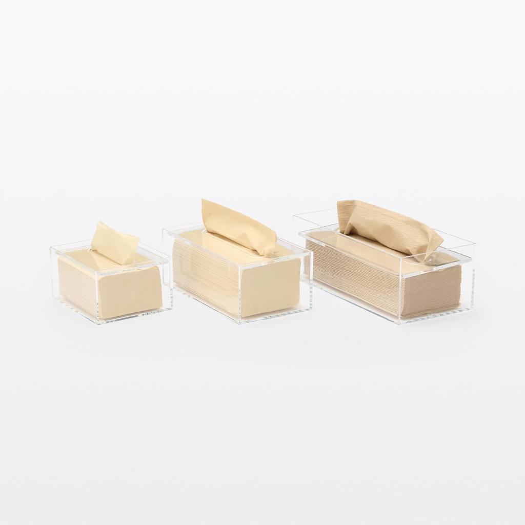 MUJI Acrylic Tissue Box for Boxed Tissues MAC70A3A