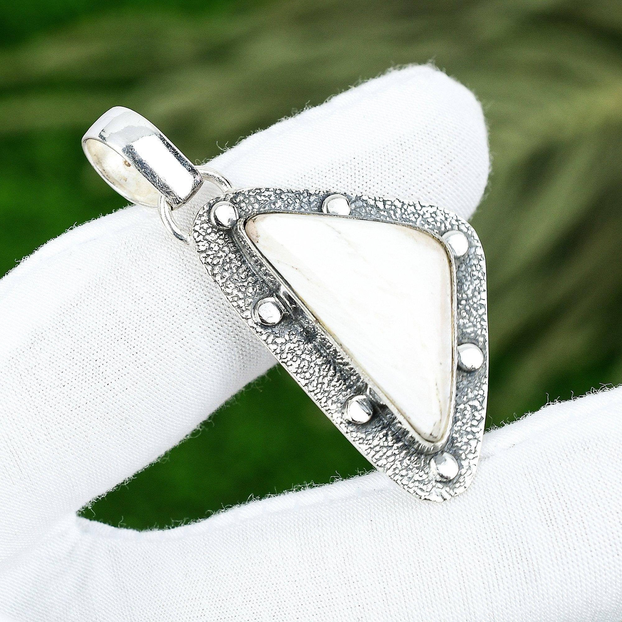 

Mothers day Deal 925 Silver Scolecite Gemstone Bezel Artisan New Pendant Jewelry