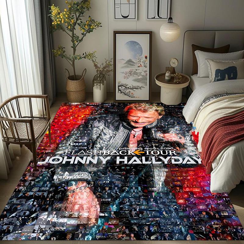 Johnny Lights Up Stage carpet printing Living room and bedroom mats Doormat Room Art