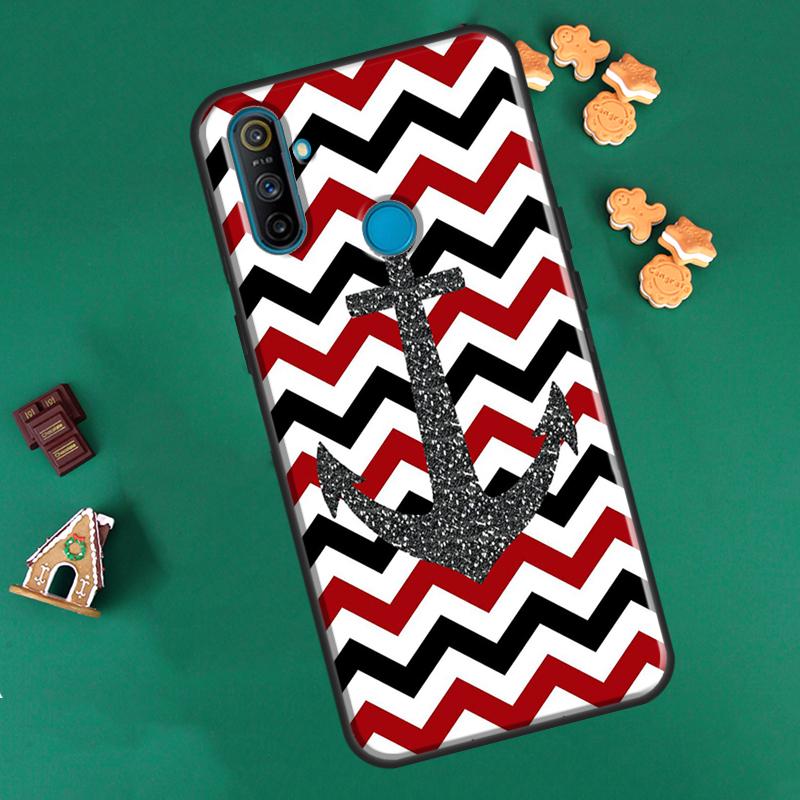 Nautischer Anker Boot Meer Hülle Für OnePlus 10 Pro 9 Pro 8T 9R Nord2 Hülle Für Realme 8i 9i 8 Pro C21 GT Neo 2 Master