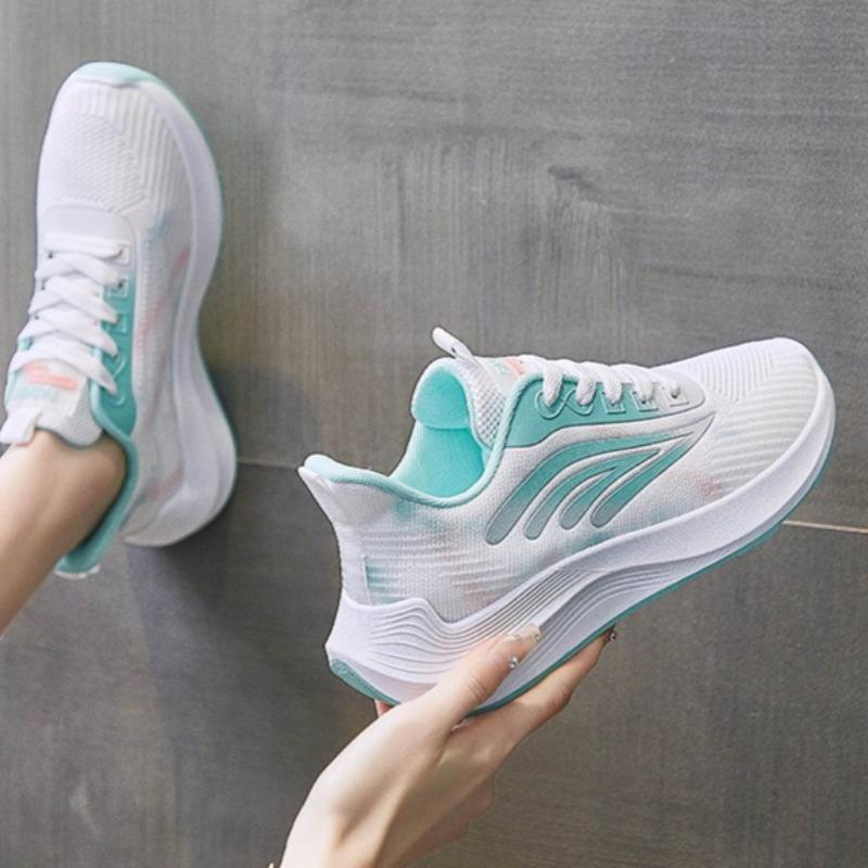 Summer Women's Casual Sneakers 2025 New Breathable Non Slip Tennis Sports Shoes Gym Women Flat Shoes Light Walking Footwear35-41