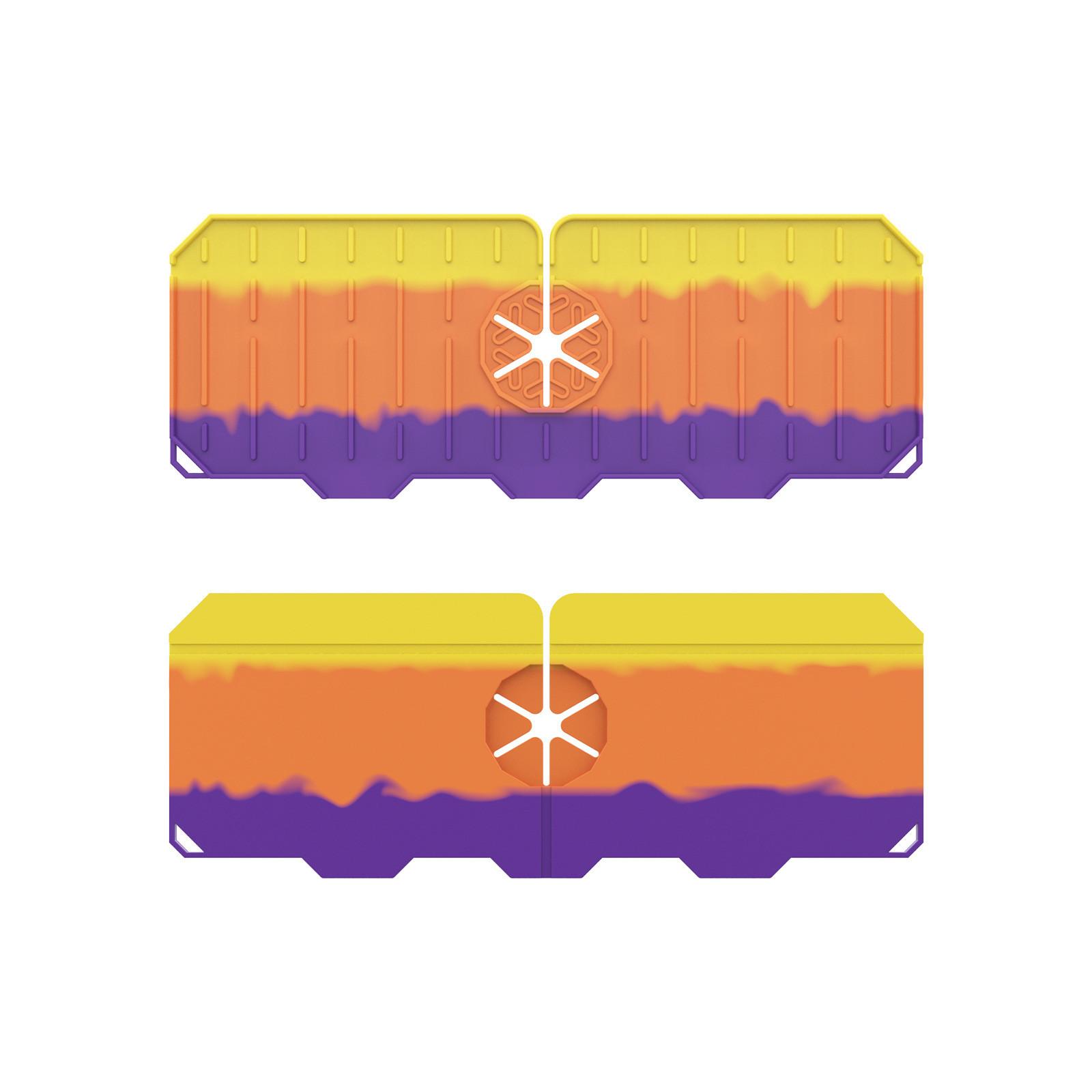 

Силиконовый коврик для смесителя для защиты кухонной раковины, коврик для сбора воды для смесителя для ванной комнаты, дренажная подушка для раковины за смесителем One Size