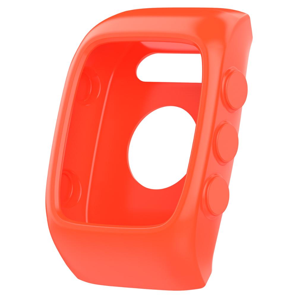 Silicone watch Case For Polar M400 M430 GPS Universal Sport SmartWatch Replacement Durable Protective Shell cover for POLAR M400