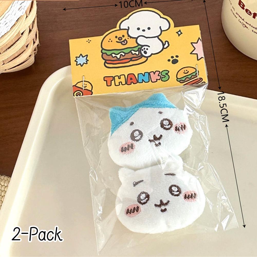 Cute Chiikawa Cartoon Brooch Girl Back Packaging Accessories Versatile Doll Accessories Doll Scarf Clothing Pin Children Gift