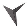 LED Wall Sconce Iron Modern Industrial Triangular Shaped Warm Light Wall Reading Sconce Lamp for