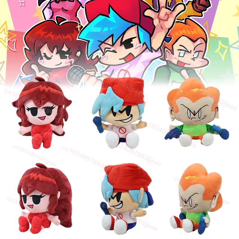 Kawaii Fnfs Nene Pico Darnell Plüschtier Lustige Friday Nights Funkin Plüschtiere Anime Stoffpuppen Für Kinder Geburtstag Weihnachten Spielzeug Geschenk