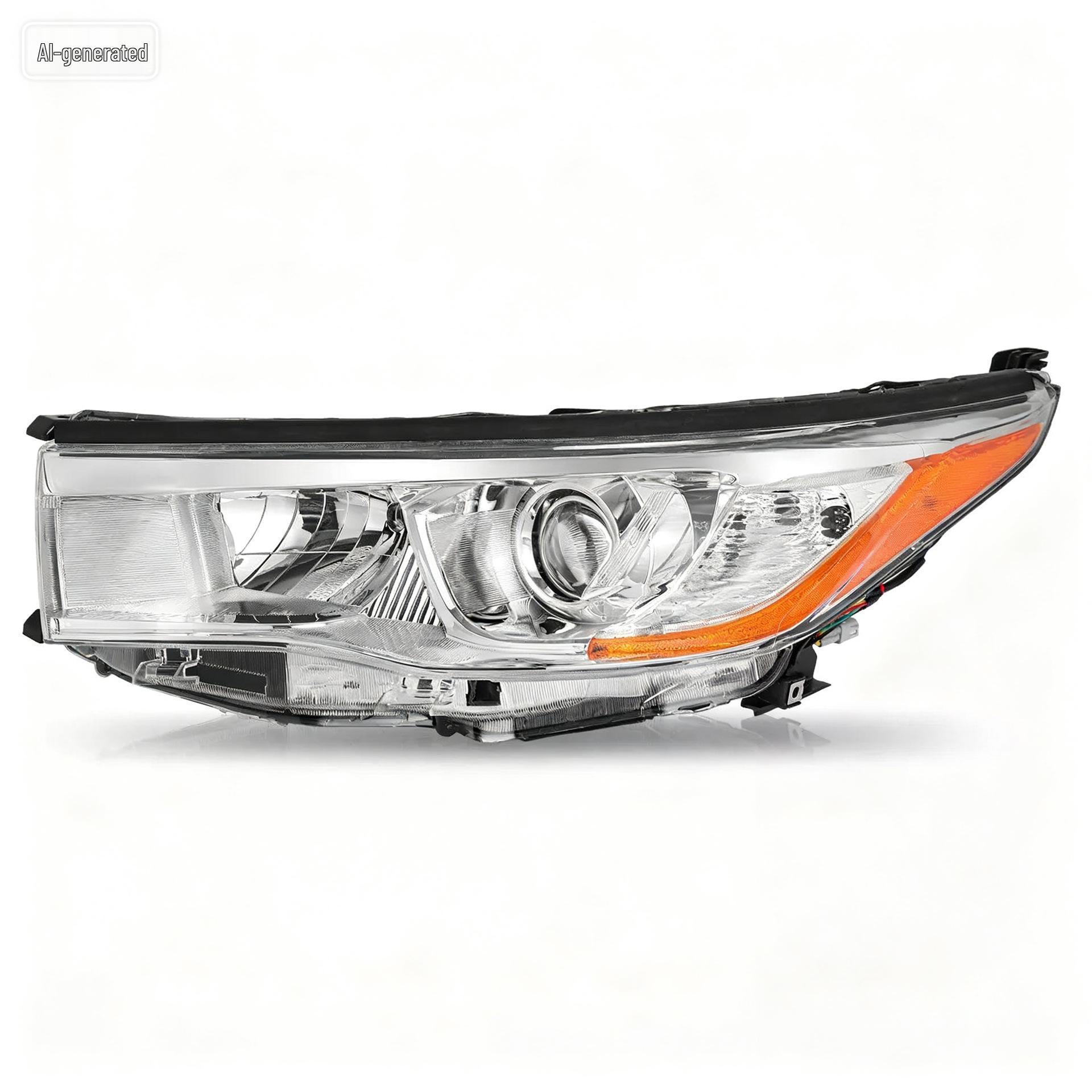 Передняя фара Toyota Highlander 2014-2016, US Version 81170-0E230 Plastic
